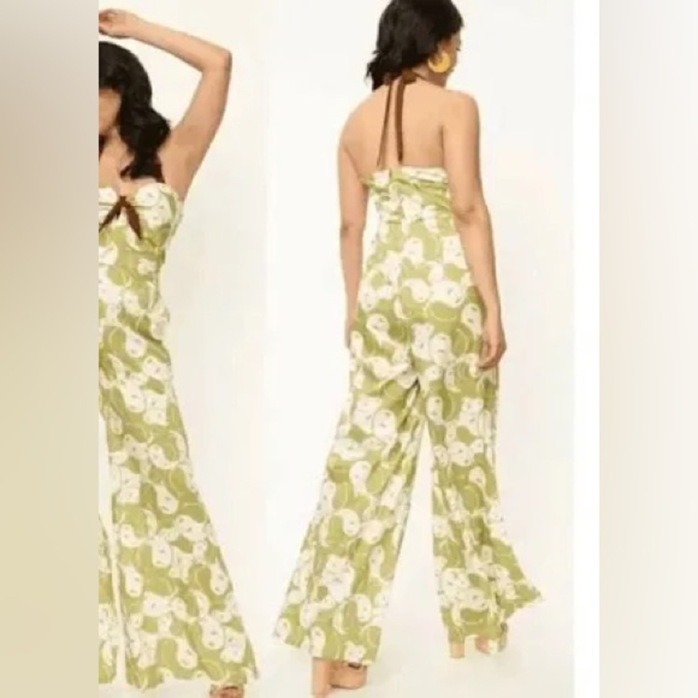 Unique Vintage Smily Face Design Jumpsuit - Picture 5 of 10